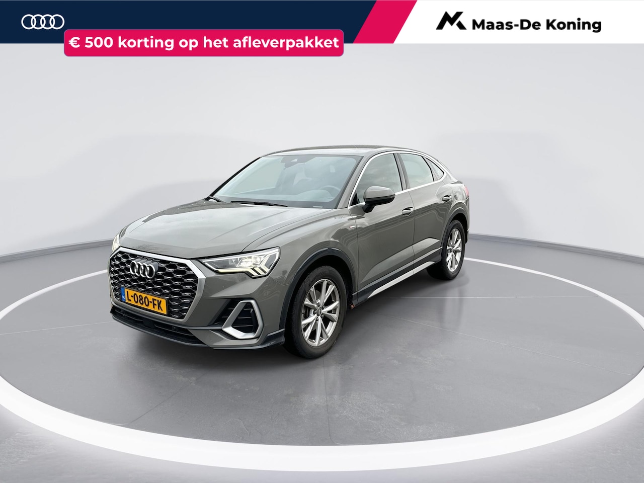 Audi Q3 Sportback - 35 TFSI 150pk S Edition · Leder · Apple/Android Car Play · Adaptive Cruise Control · Stoel - AutoWereld.nl
