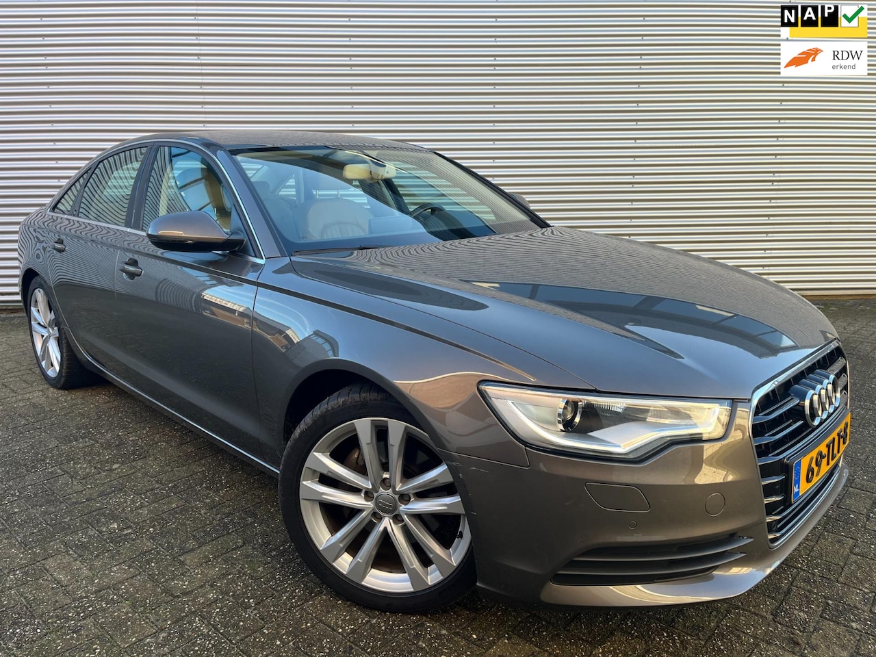 Audi A6 Limousine - 2.0 TFSI Pro Line Plus|Camera|Trekhaak|Stoelver|Navi|Leder| - AutoWereld.nl