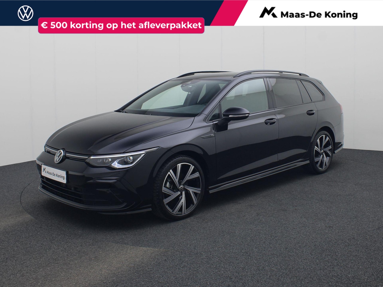 Volkswagen Golf Variant - 1.5eTSI 96kW/130PK R-Line Black Style DSG · Camera · Navigatie · Trekhaak · Apple/Android - AutoWereld.nl