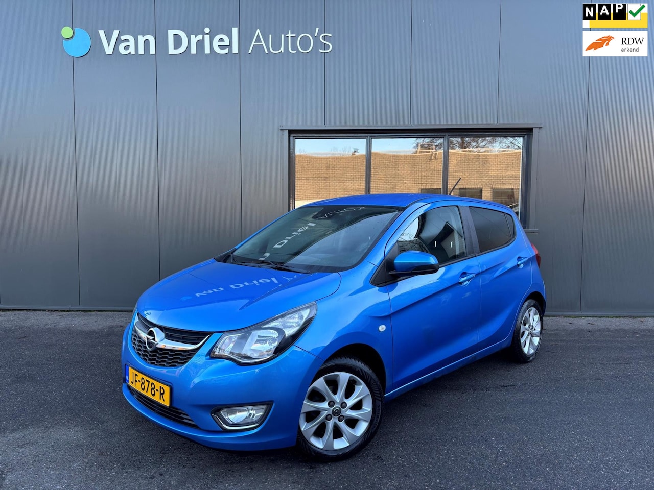Opel Karl - 1.0 ecoFLEX Innovation / Leder / Airco / Parkeersensoren achter! - AutoWereld.nl