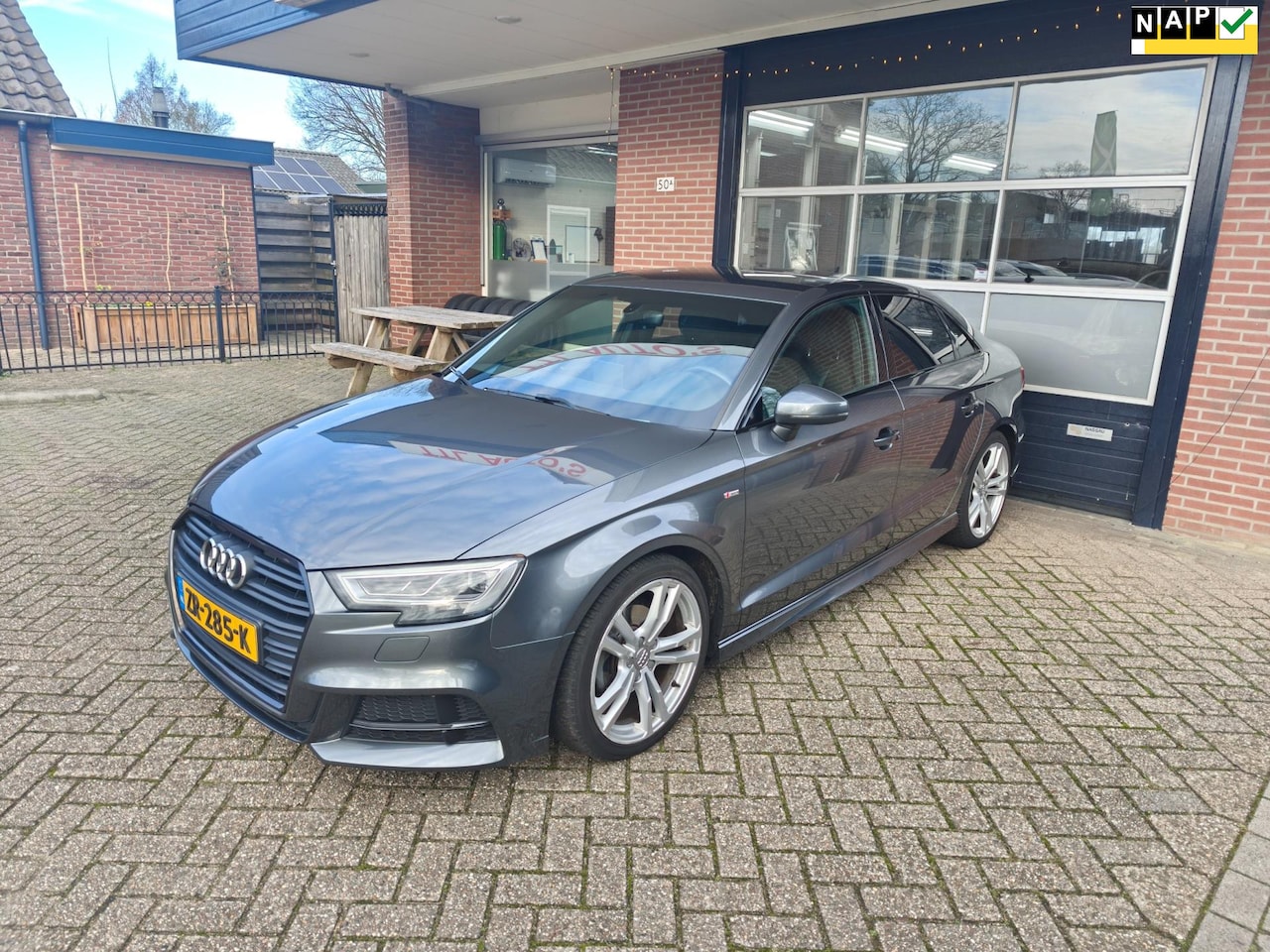 Audi A3 Limousine - 30 TFSI Sport S Line, Led, Clima, Cruise, Navi, PDC, NAP - AutoWereld.nl