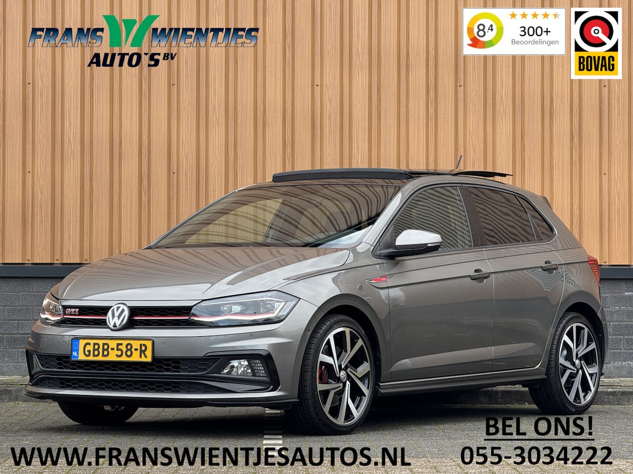 Volkswagen Polo - 2.0 TSI GTI | Panoramdak | Apple Carplay | Beats Audio | Rijmodusregeling | Adaptive Cruis - AutoWereld.nl