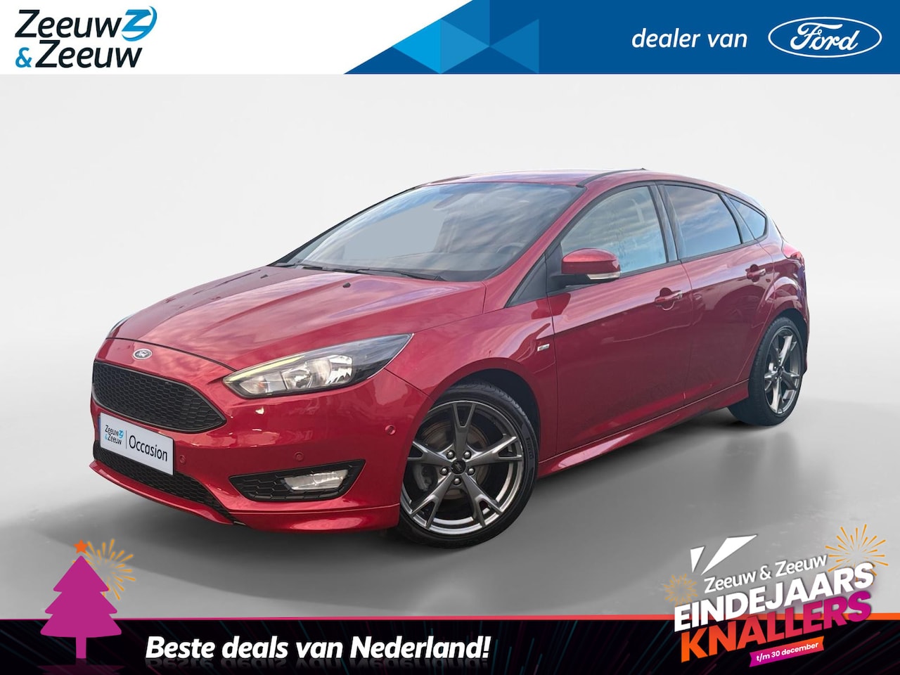 Ford Focus - 1.0 ST-Line |sportstoelen |Apple Carplay/Android Auto| 12 maanden Bovag Garantie| - AutoWereld.nl