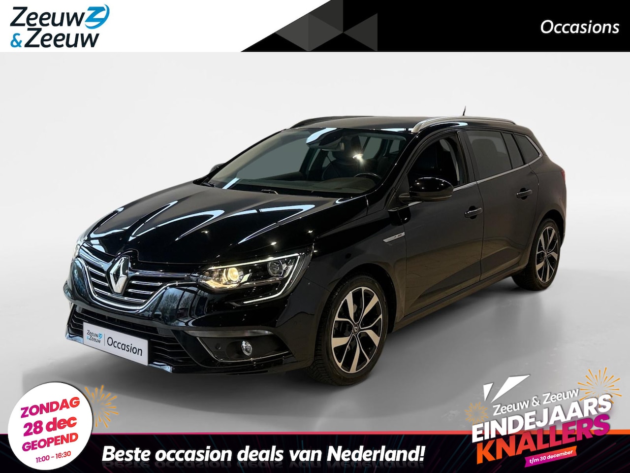 Renault Mégane Estate - 1.3 TCe Bose *Navi+Camera*Climate Control*Bose Audio*Keyless Entry*Zeer nette auto! - AutoWereld.nl