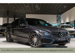 Mercedes-Benz C-klasse - 200 AMG Leder|Carbon|Burmester|20"|ILS|Comand|Sfeerverlichting|Memory|Volledige historie