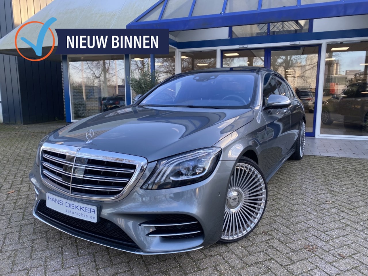 Mercedes-Benz S-klasse - 560 4Matic Premium Plus / Burmester / Panoramadak / Headup Displ - AutoWereld.nl