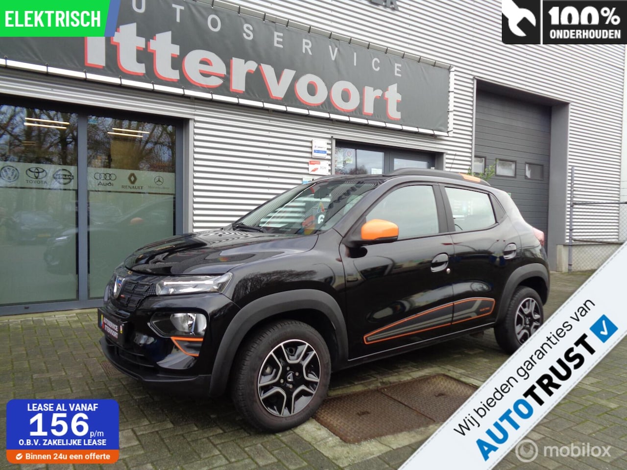 Dacia Spring - Comfort Plus 27 kWh Comfort Plus (Orange Pack) 27 kWh - AutoWereld.nl