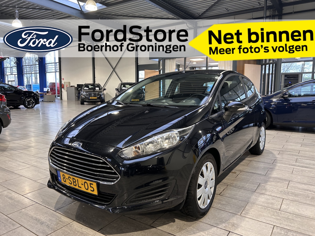 Ford Fiesta - 1.0 80pk Style | Distributie riem vervangen | Airco | Bluetooth | Navi | - AutoWereld.nl