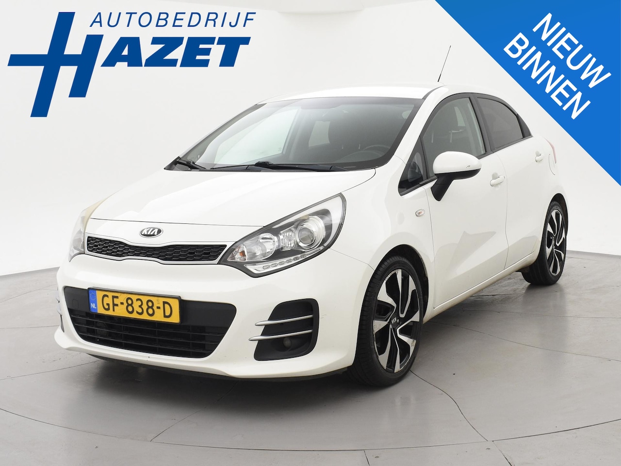Kia Rio - 1.2 CVVT DYNAMICLINE 5-DEURS + AIRCO | CRUISE | LMV - AutoWereld.nl