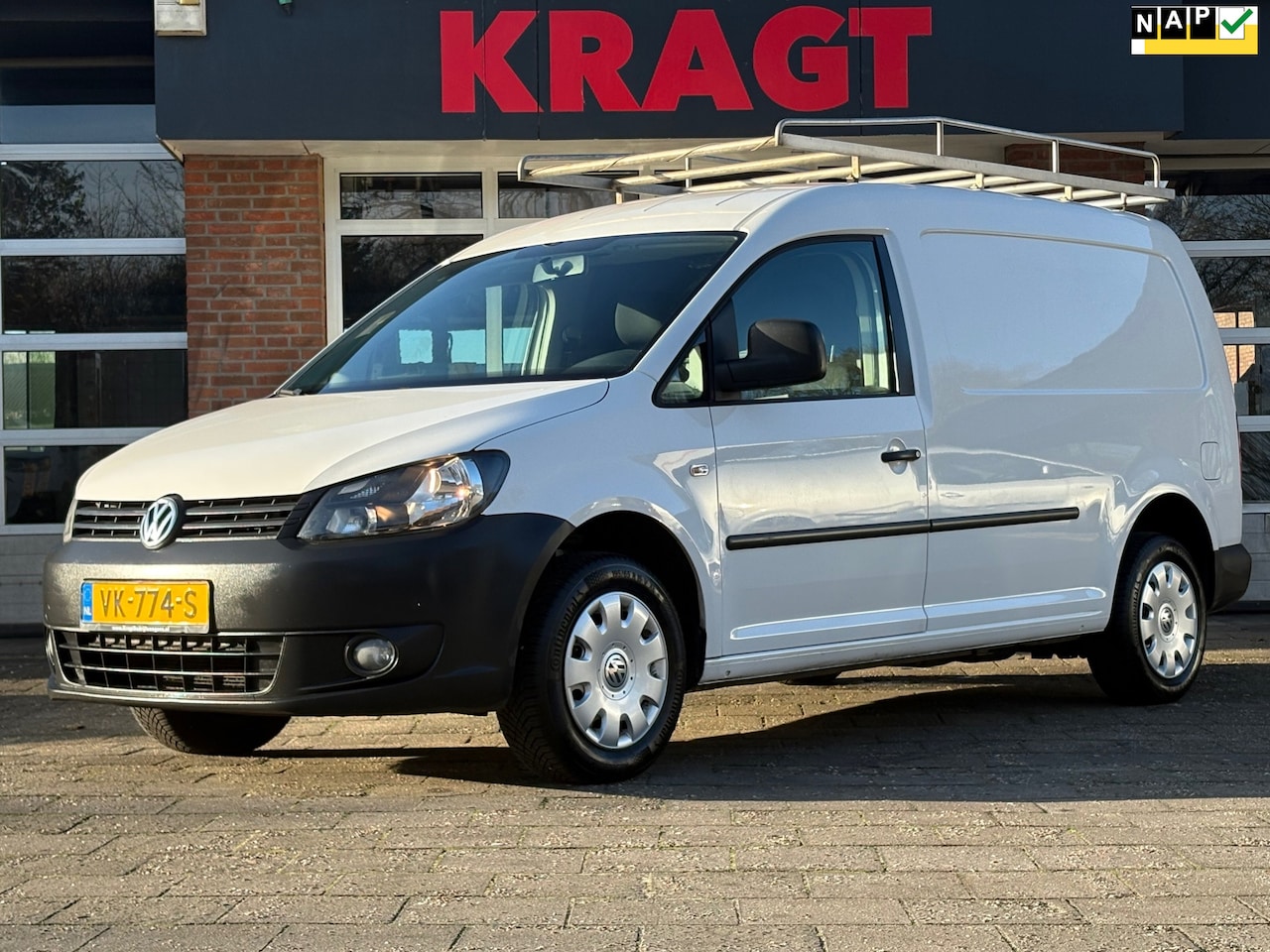 Volkswagen Caddy Maxi - 2.0 Ecofuel Maxi|EXTRA LANG|NAP|DEALERONDERHOUDEN|airco|navi|bluetooth|trekhaak|elektrisch - AutoWereld.nl