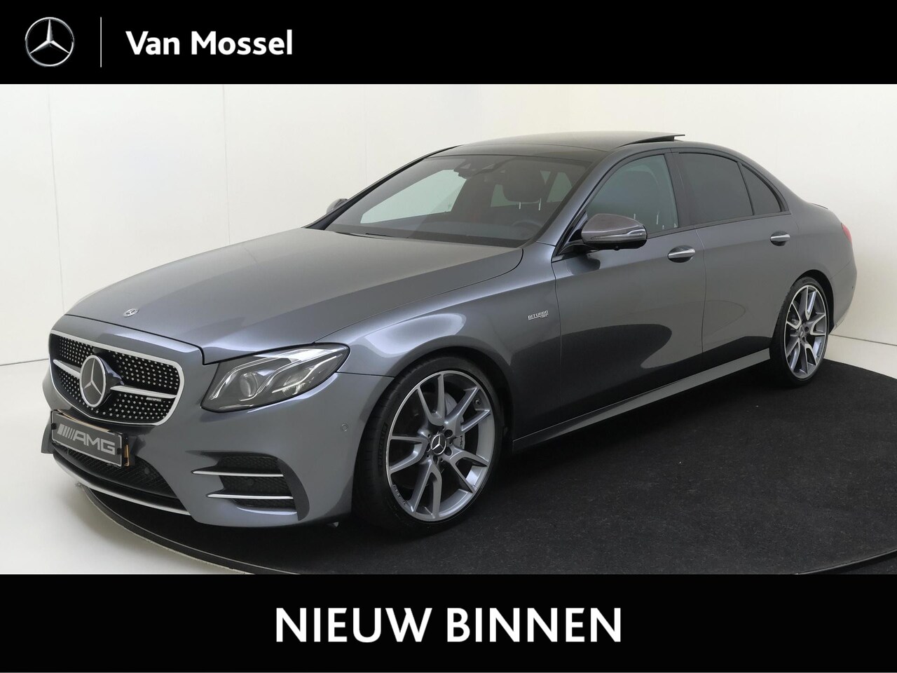 Mercedes-Benz E-klasse - AMG 43 4Matic Premium Plus / Panoramadak/ 20 inch/ Rijassistentie/ DISTRONIC/ Zonneschermp - AutoWereld.nl