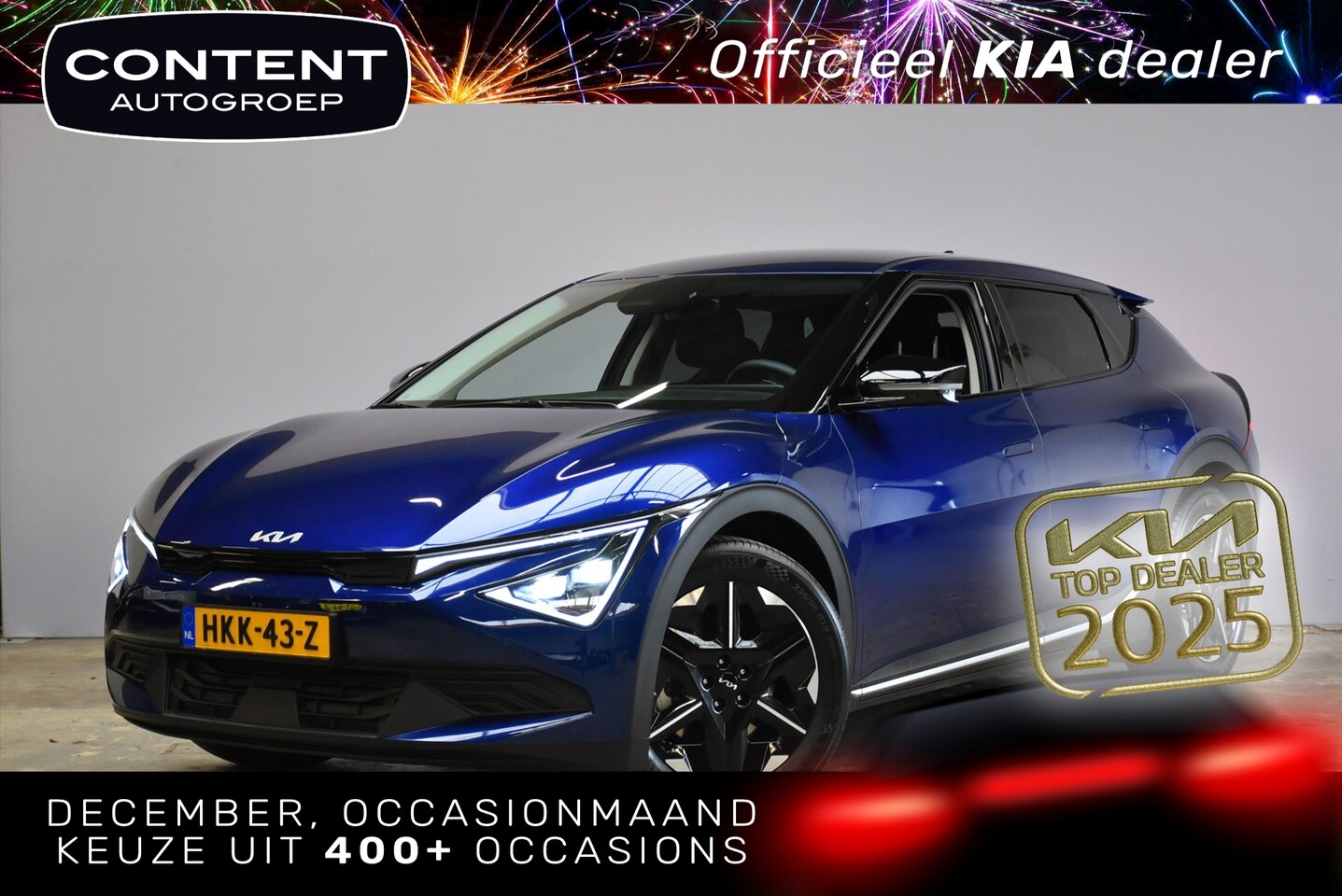 Kia EV6 - 63kWh 170pk RWD Light Edition - AutoWereld.nl