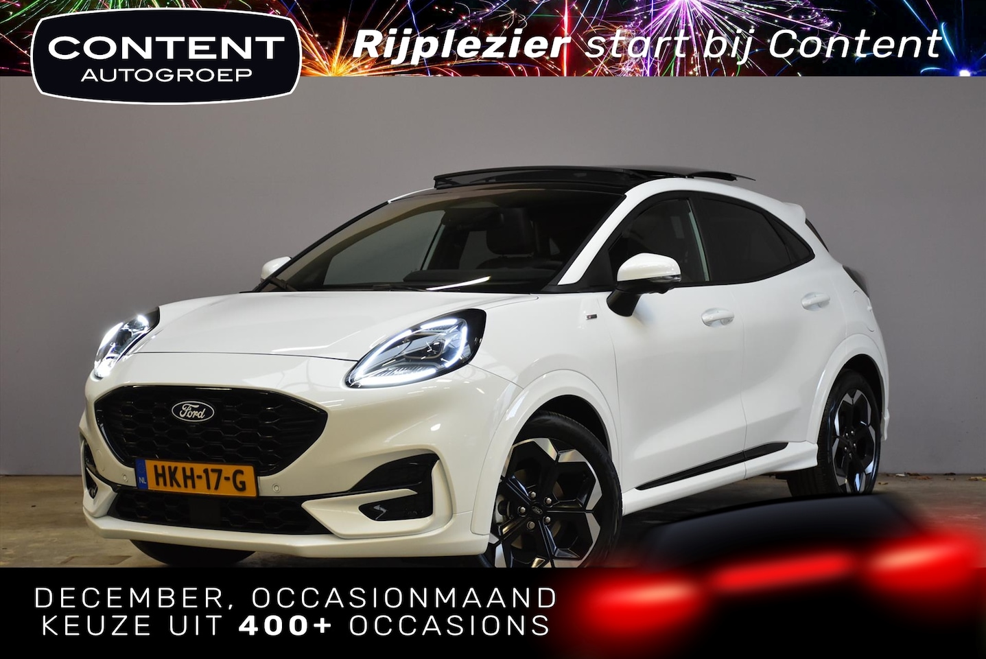 Ford Puma - 1.0i Ecoboost Hybrid 125pk Aut ST-Line Trekhaak - AutoWereld.nl