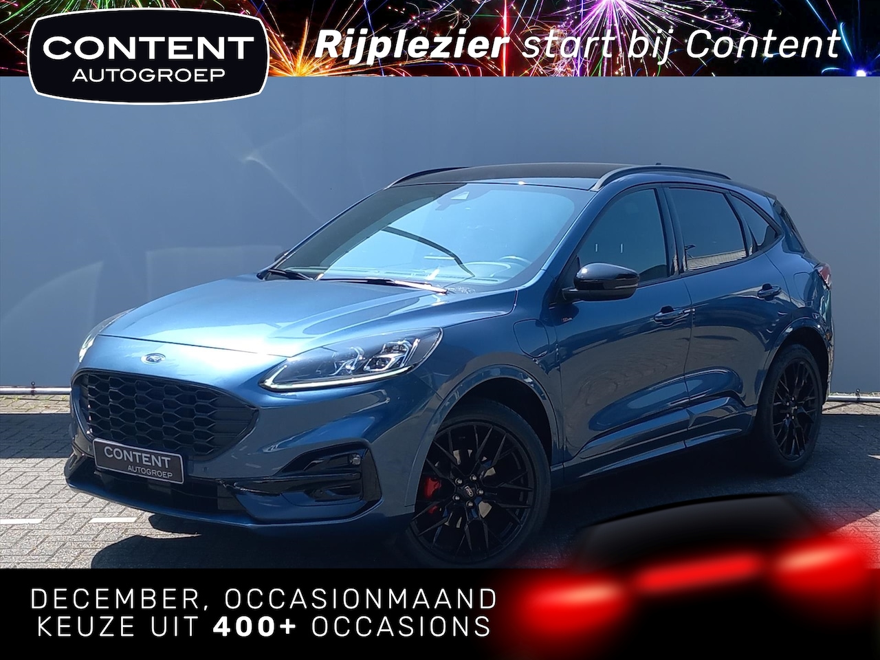 Ford Kuga - 2.5 PHEV e-CVT 225pk ST-Line X | Navi | Cruise | Clima - AutoWereld.nl