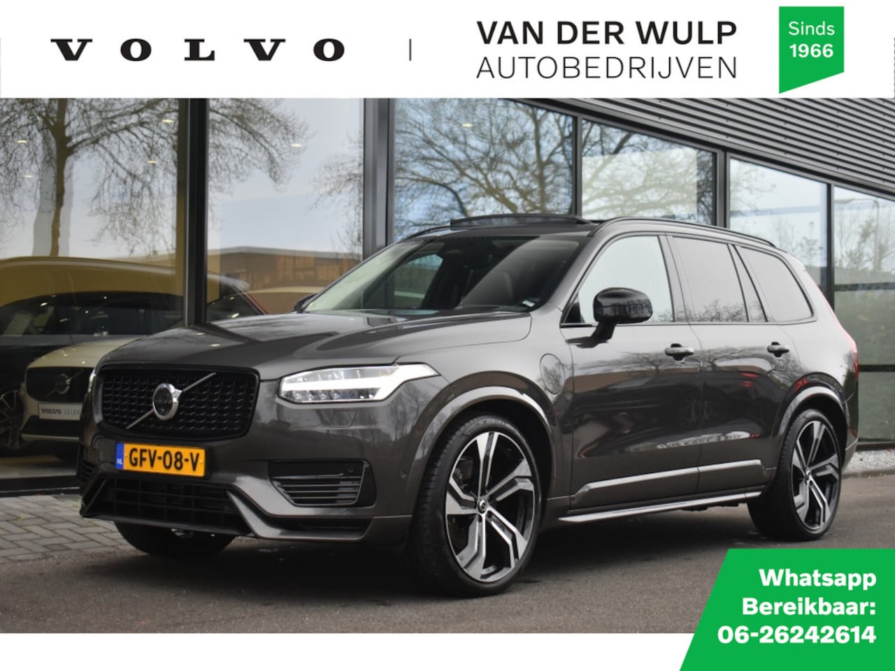 Volvo XC90 - T8 455pk AWD Ultra Dark | Luchtvering | Massage | Trekhaak | 22' - AutoWereld.nl