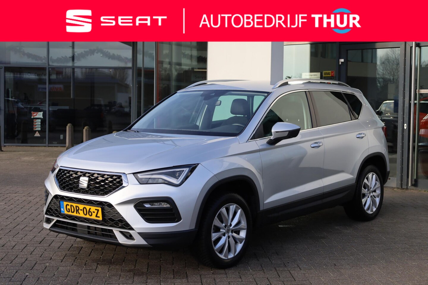 SEAT Ateca - 1.5 TSI Style Business Intense 110KW/150PK DSG, wegklapbare trekhaak, leder alcantara, ach - AutoWereld.nl