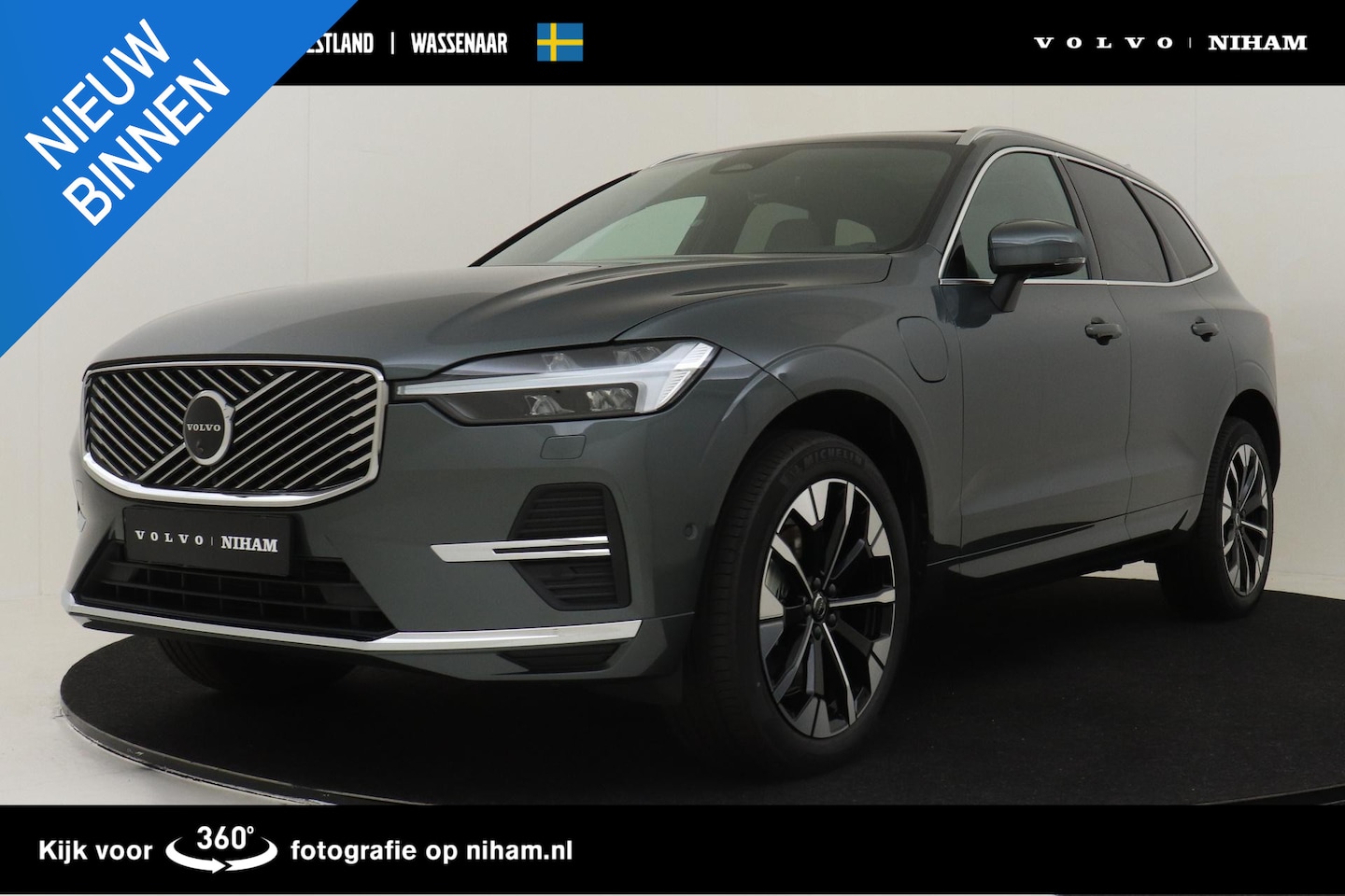 Volvo XC60 - II T6 PLUG-IN HYBRID AWD ULTRA DARK *NIEUW!* -PANO.DAK|HARMAN/KARDON|360°CAM|ADAP.LED|HEAD - AutoWereld.nl