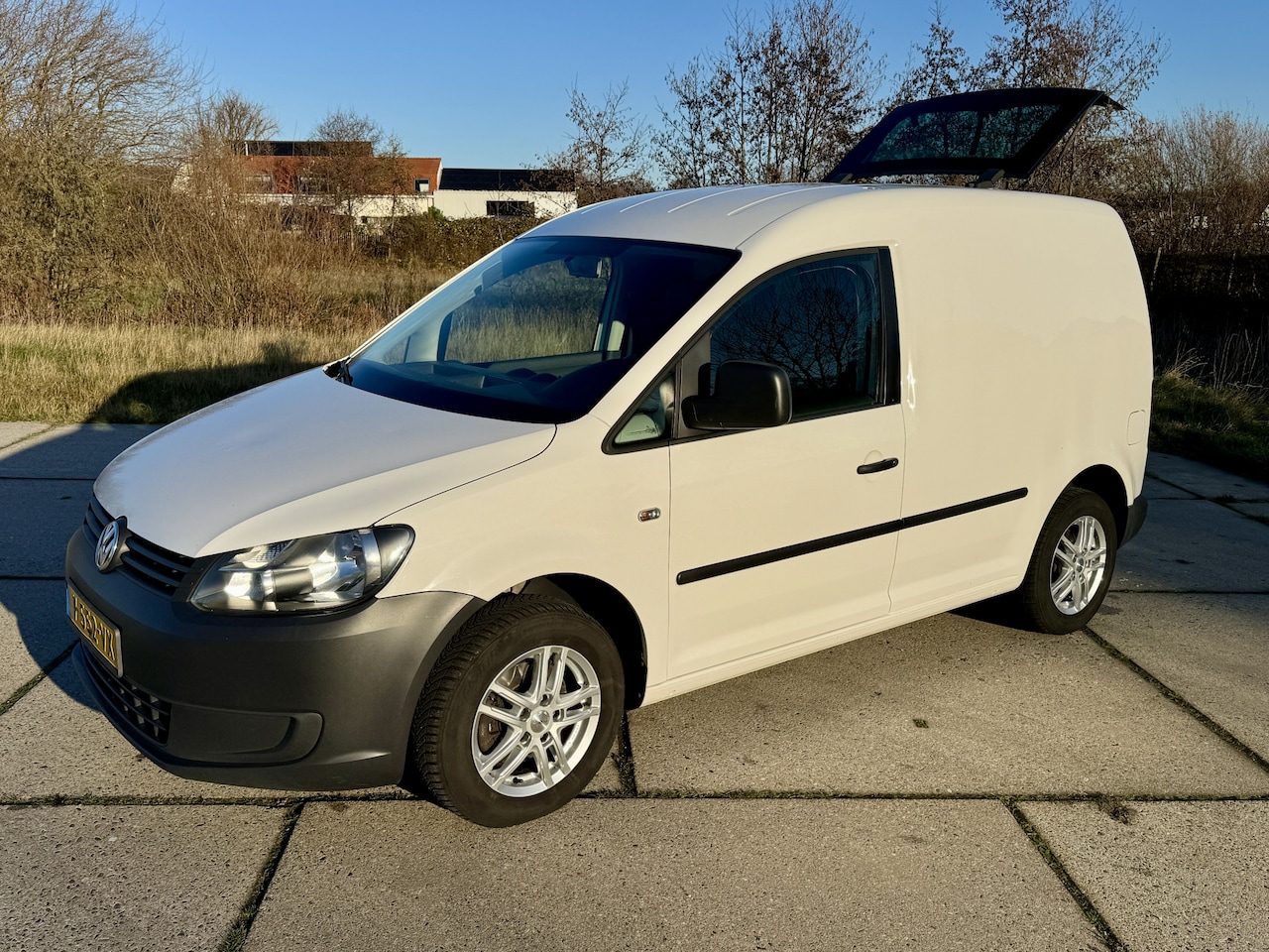 Volkswagen Caddy - 1.6 TDI E5 102pk dakklep schuifdeur trekhaak - AutoWereld.nl