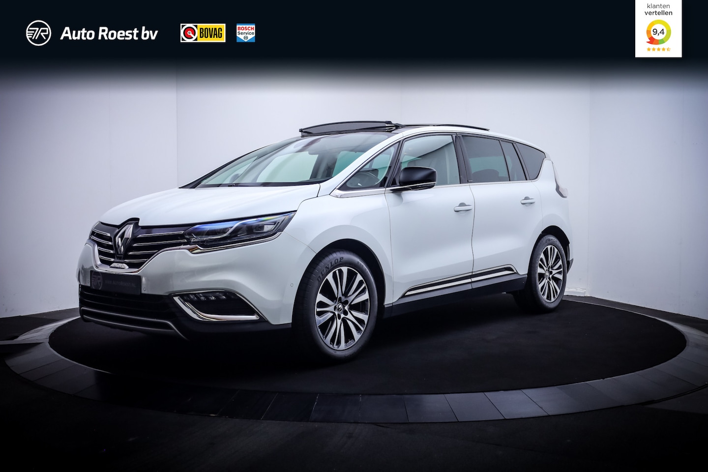 Renault Espace - 1.8T 225Pk Aut 7P INITIALE PARIS PANO | MEMORY | BOSE | HEAD UP | CAMERA | FULL LED | LEDE - AutoWereld.nl