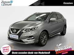 Nissan Qashqai - 1.3 DIG-T Tekna + AUTOMAAT NAVI AIRCO CAMERA PARKEERSENSOREN PARNOMADAK MEMORYSTOELEN 360C