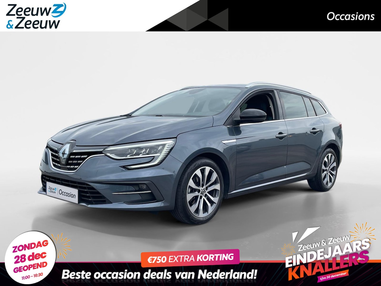 Renault Mégane Estate - 140PK TCe Techno Automaat | 1e eigenaar | 9,3" Navi | Climate Control | Apple CarPlay/Andr - AutoWereld.nl