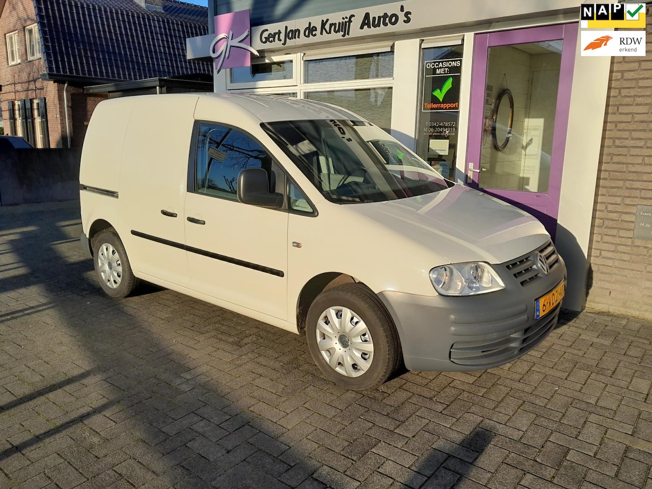 Volkswagen Caddy - 2.0 SDI L1H1 Basis BTW 89.000 Km ! NL auto 2e Eig. - AutoWereld.nl