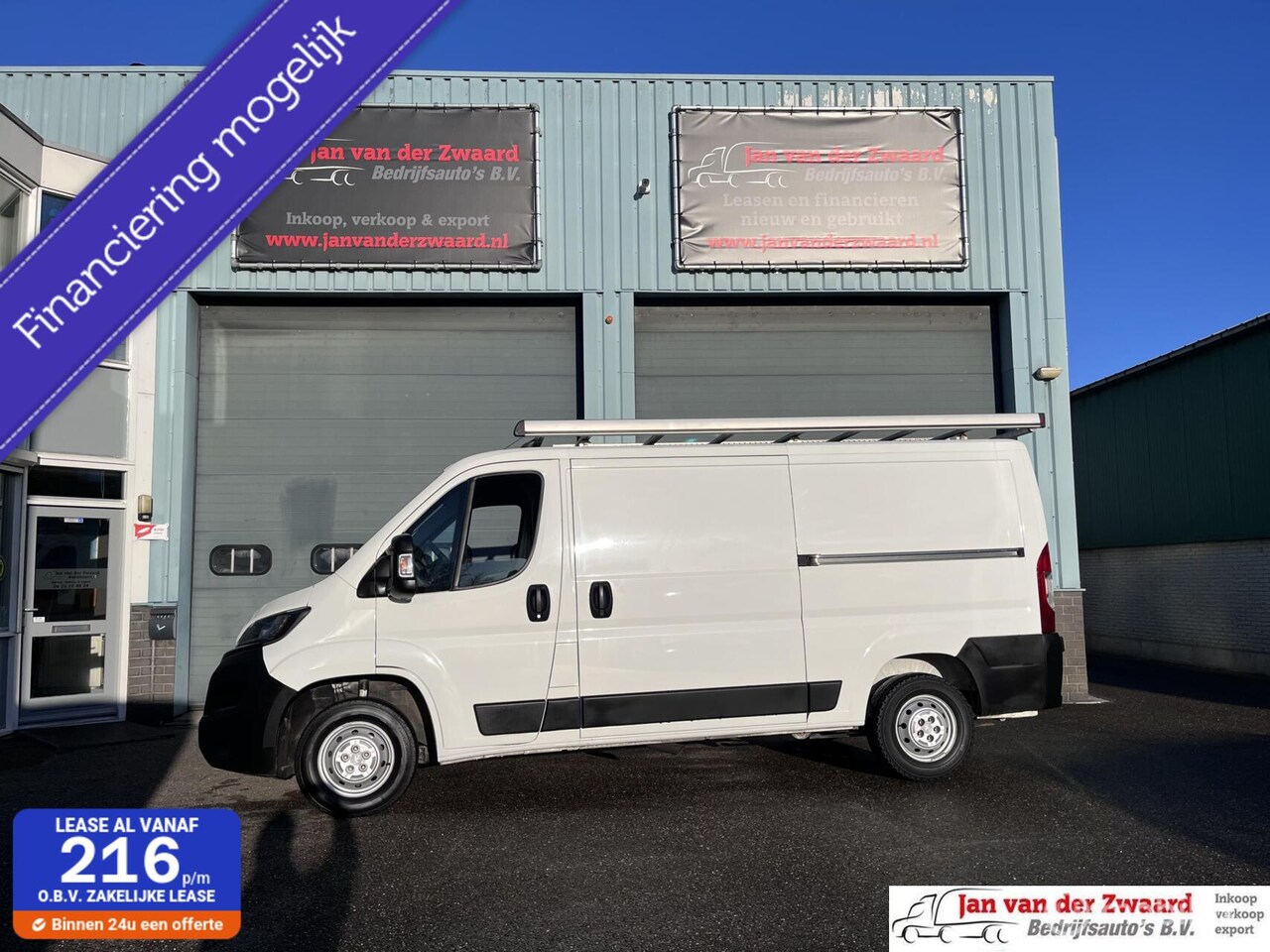 Peugeot Boxer - 330 2.2 BlueHDi 140 Lang H1 2 x schuifdeur Imperiaal - AutoWereld.nl