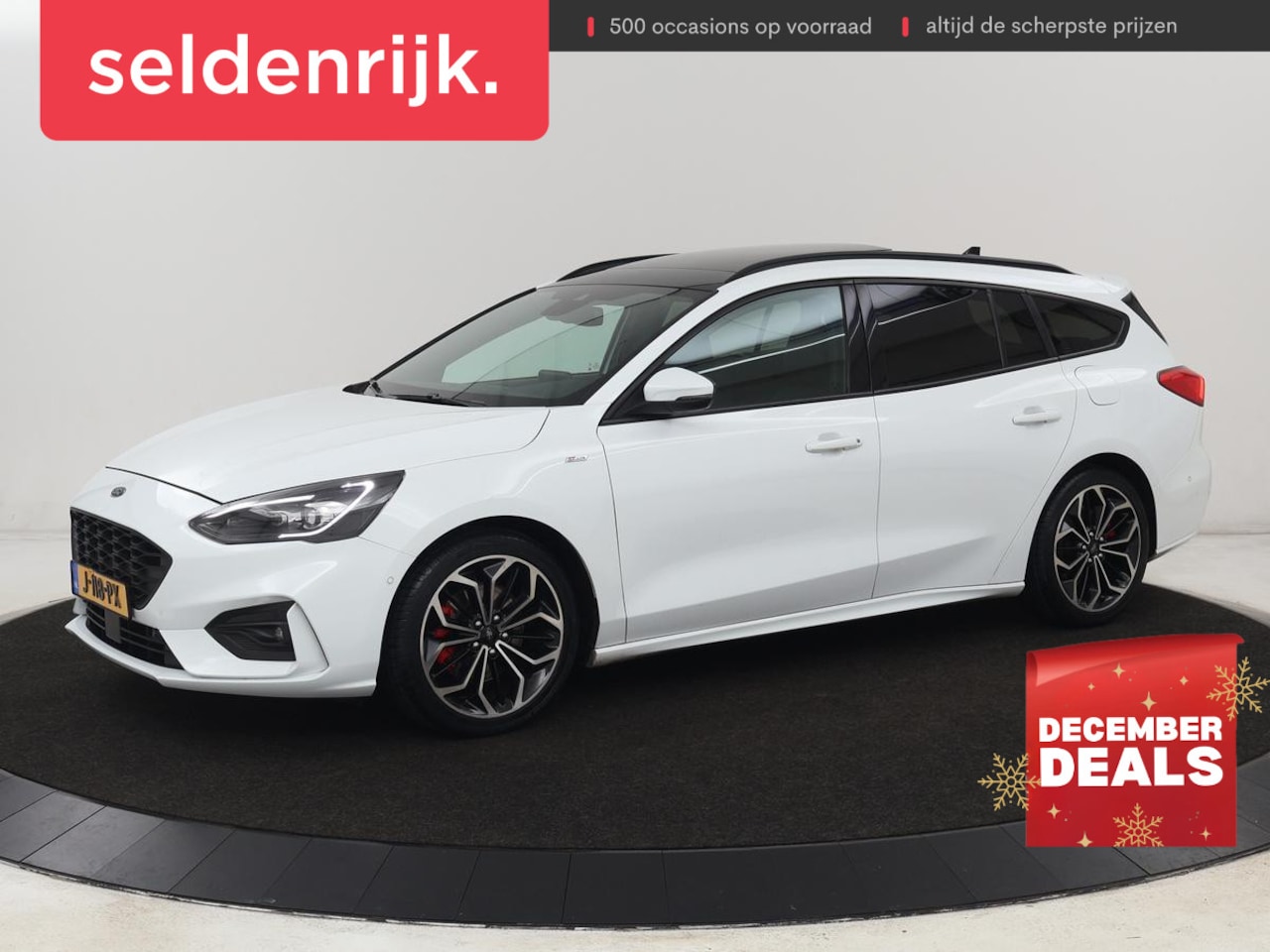 Ford Focus - 1.5 EcoBoost ST Line X | Panoramadak | Half leder | Stoel & stuurverwarming | Adaptive cru - AutoWereld.nl