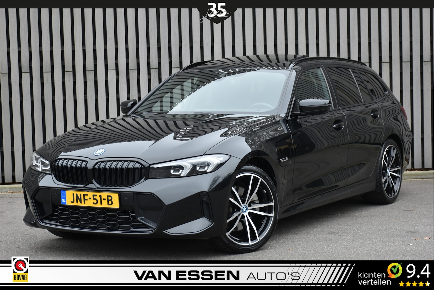 BMW 3-serie Touring - 320e M-Sport Pano Keyless Black-Edition 204 PK - AutoWereld.nl