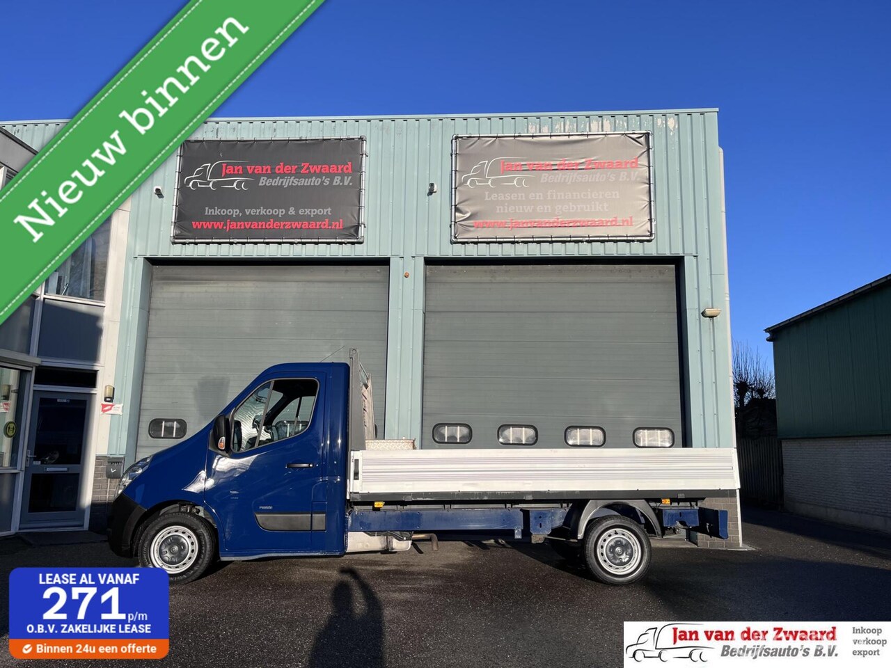 Opel Movano - 2.3 CDTI L 4 Openlaadbak Pick up - AutoWereld.nl