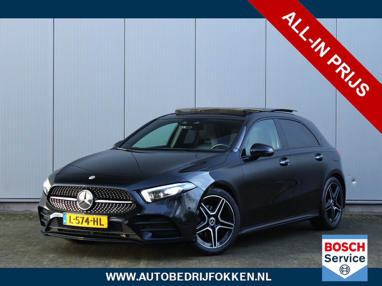 Mercedes-Benz A-klasse - 180 Business Solution AMG | NAP! | Widescreen | Night Package | Panorama dak | Navigatie | - AutoWereld.nl