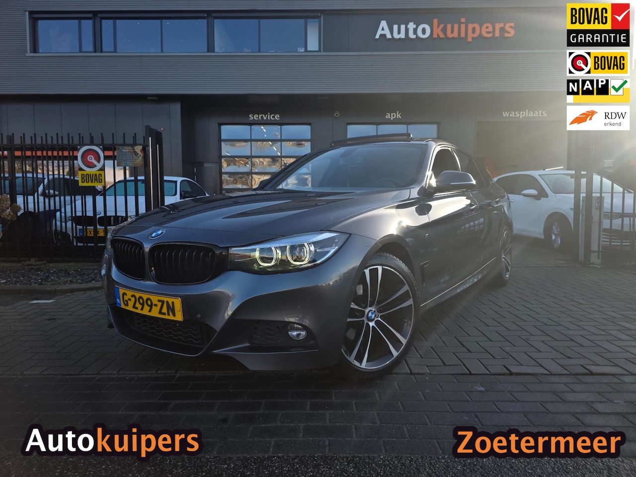 BMW 3-serie Gran Turismo - 320i High Executive Edition | Met o.a. lederen bekleding, panoramadak, achteruitrijcamera - AutoWereld.nl