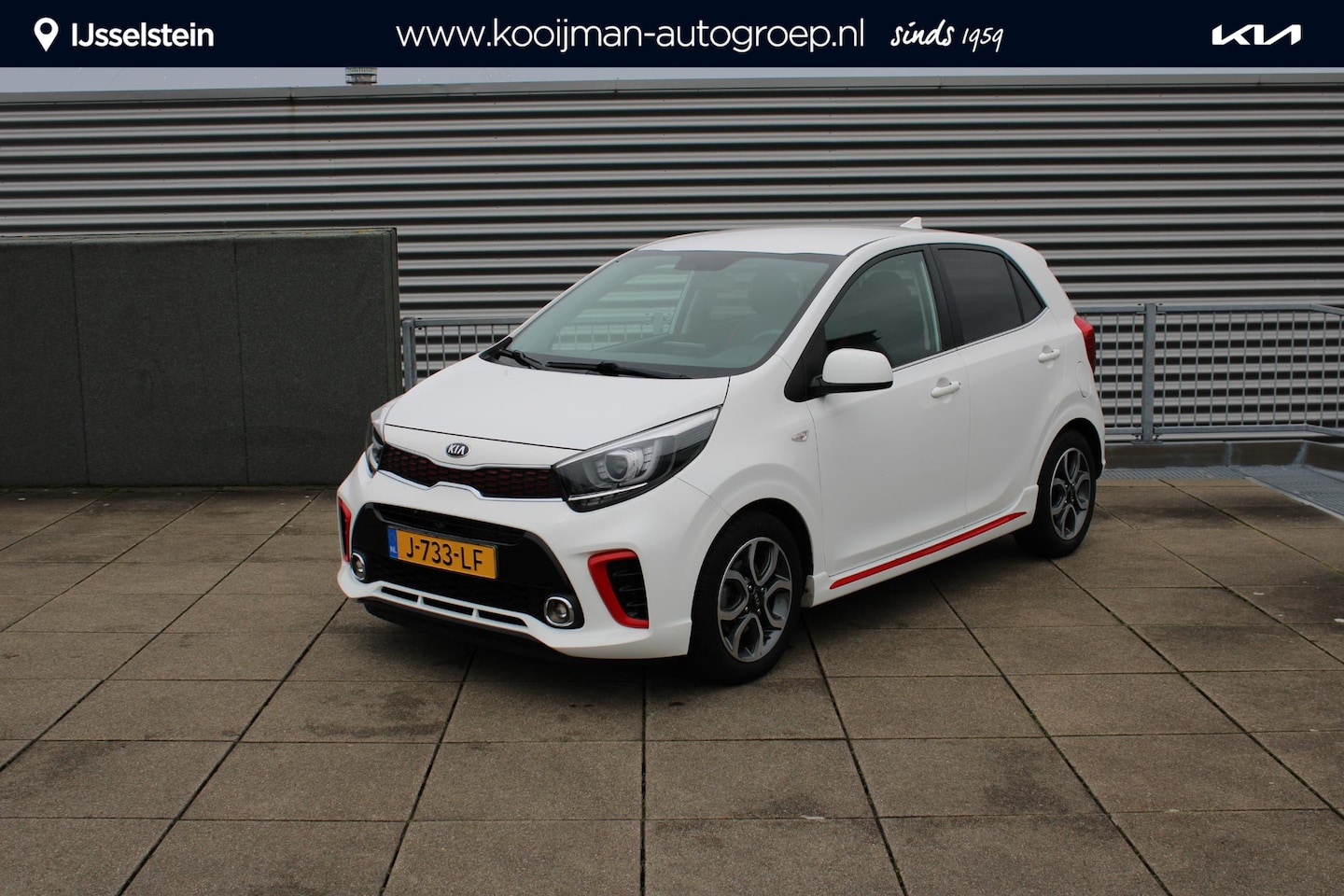 Kia Picanto - 1.0 MPi GT-Line Edition LEDER / NAVIGATIE / CAMERA / STUURWIELBEDIENING - AutoWereld.nl