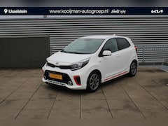 Kia Picanto - 1.0 MPi GT-Line Edition LAGE KM STAND/ LEDER / NAVIGATIE / CAMERA / STUURWIELBEDIENING