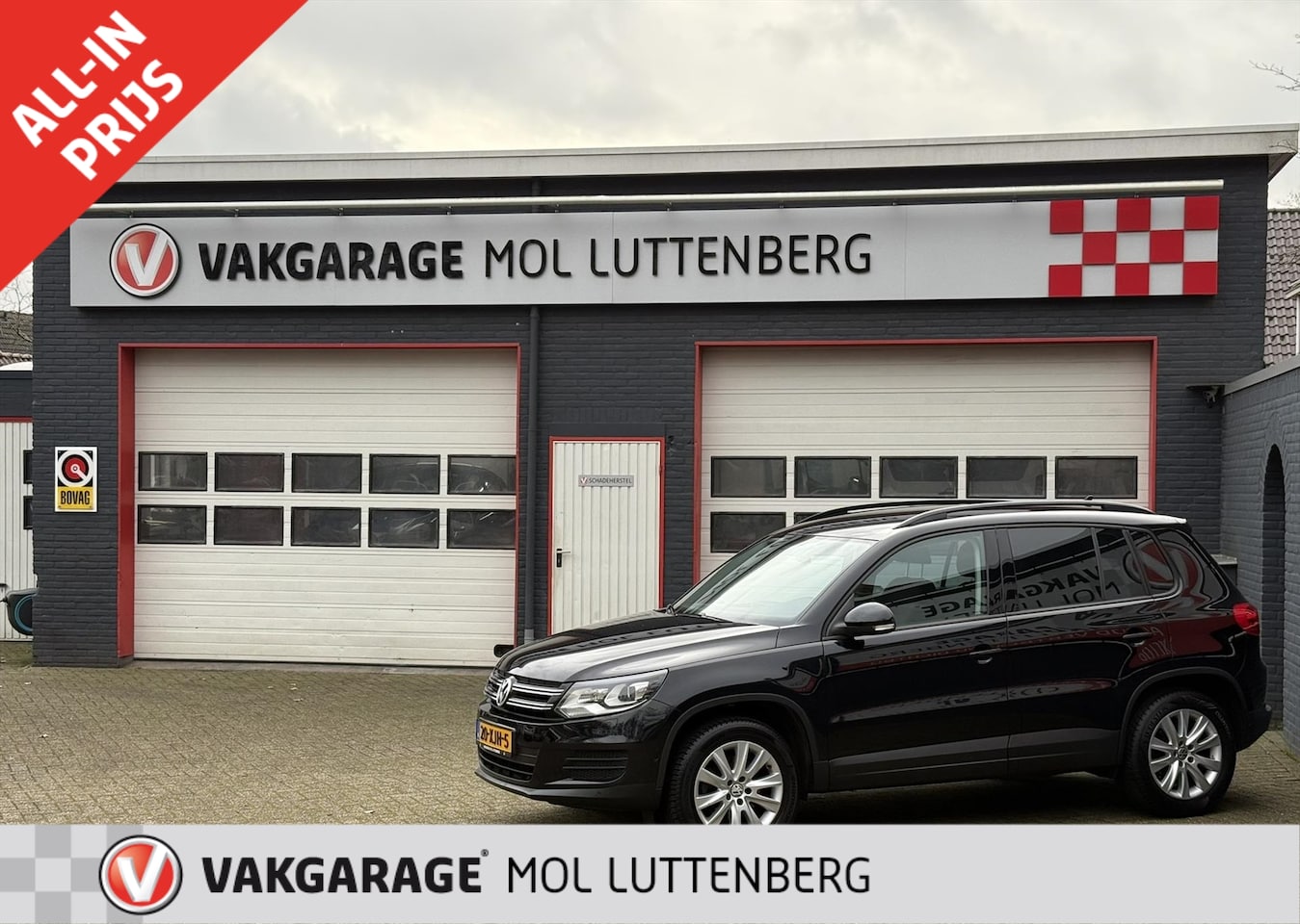 Volkswagen Tiguan - 1.4 TSI 122pk BlueMotion Technology Comfort & Design, CRUISE CONTROl, TREKHAAK, PDC, CAMER - AutoWereld.nl