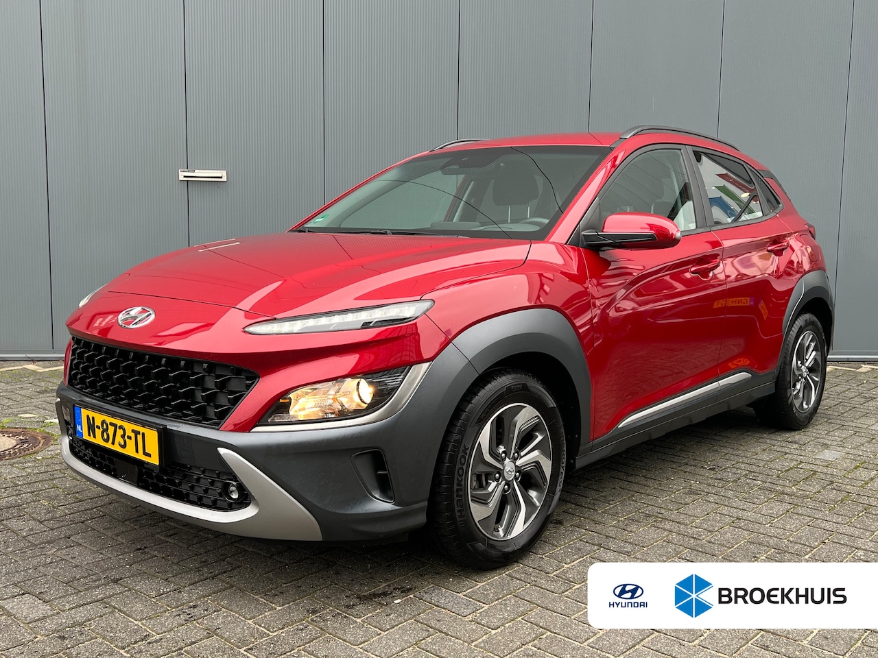 Hyundai Kona - 1.6 GDI 141pk HEV Fashion Automaat | Camera | Adaptive cruise controle | Trekhaak | Climat - AutoWereld.nl