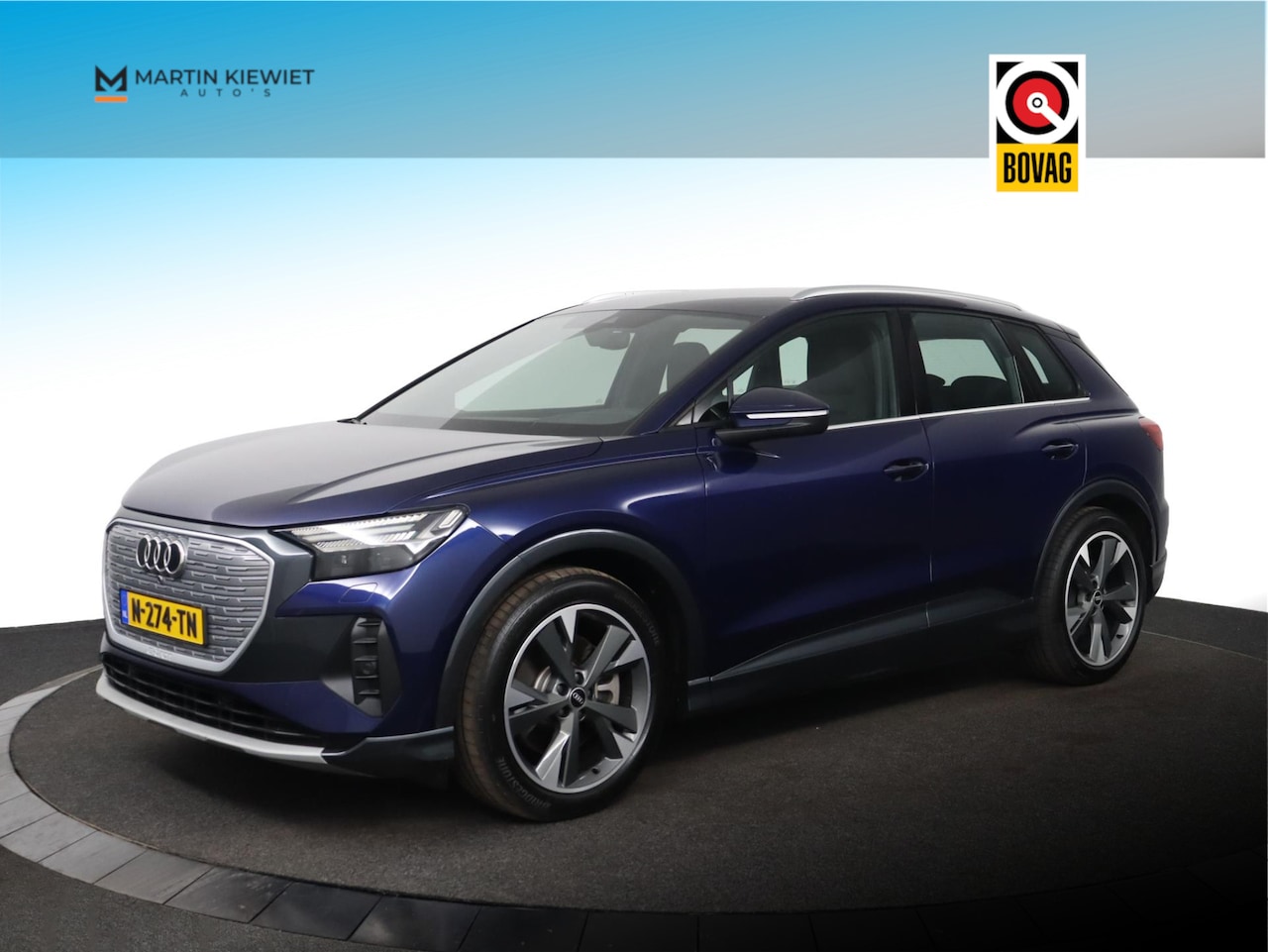 Audi Q4 e-tron - 40 Advanced edition 77 kWh|SOH 93%|Camera|Trekhaak - AutoWereld.nl