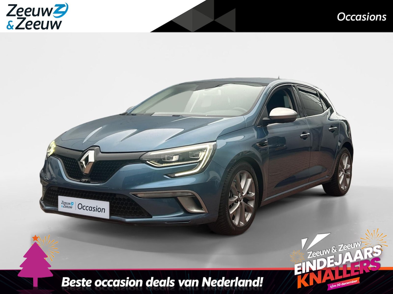 Renault Mégane - 1.6 TCe GT | Automaat | RS Drive | Bose | Navigatie | Bluetooth | Parkeersensoren | LMV | - AutoWereld.nl