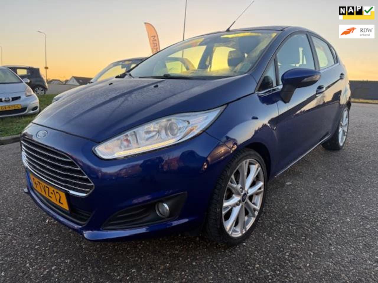 Ford Fiesta - 1.0 Titanium X Distributie=vv Navi Airco Cruise Parksensor - AutoWereld.nl