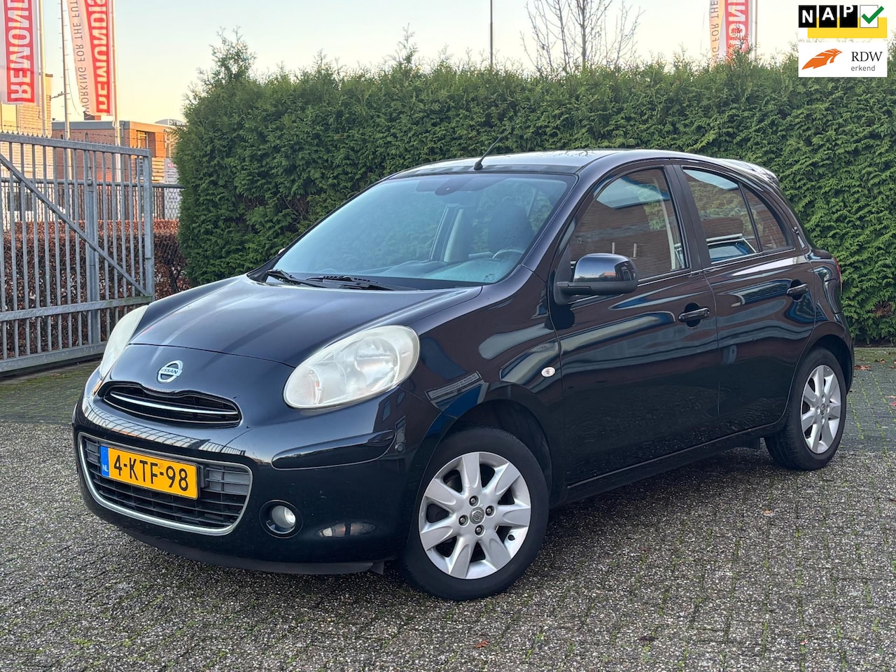 Nissan Micra - 1.2 DIG-S Tekna 1.2 DIG-S Tekna, Pano, Keyless, Airco, Navi, Elek pkt - AutoWereld.nl