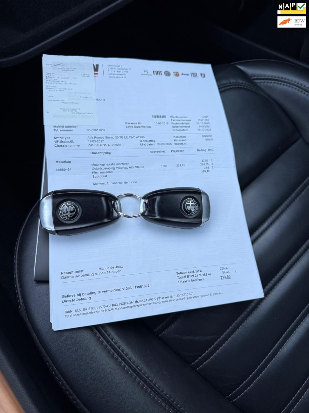 Alfa Romeo Stelvio - 2.0 T AWD First Edition 2.0 T AWD First Edition - AutoWereld.nl