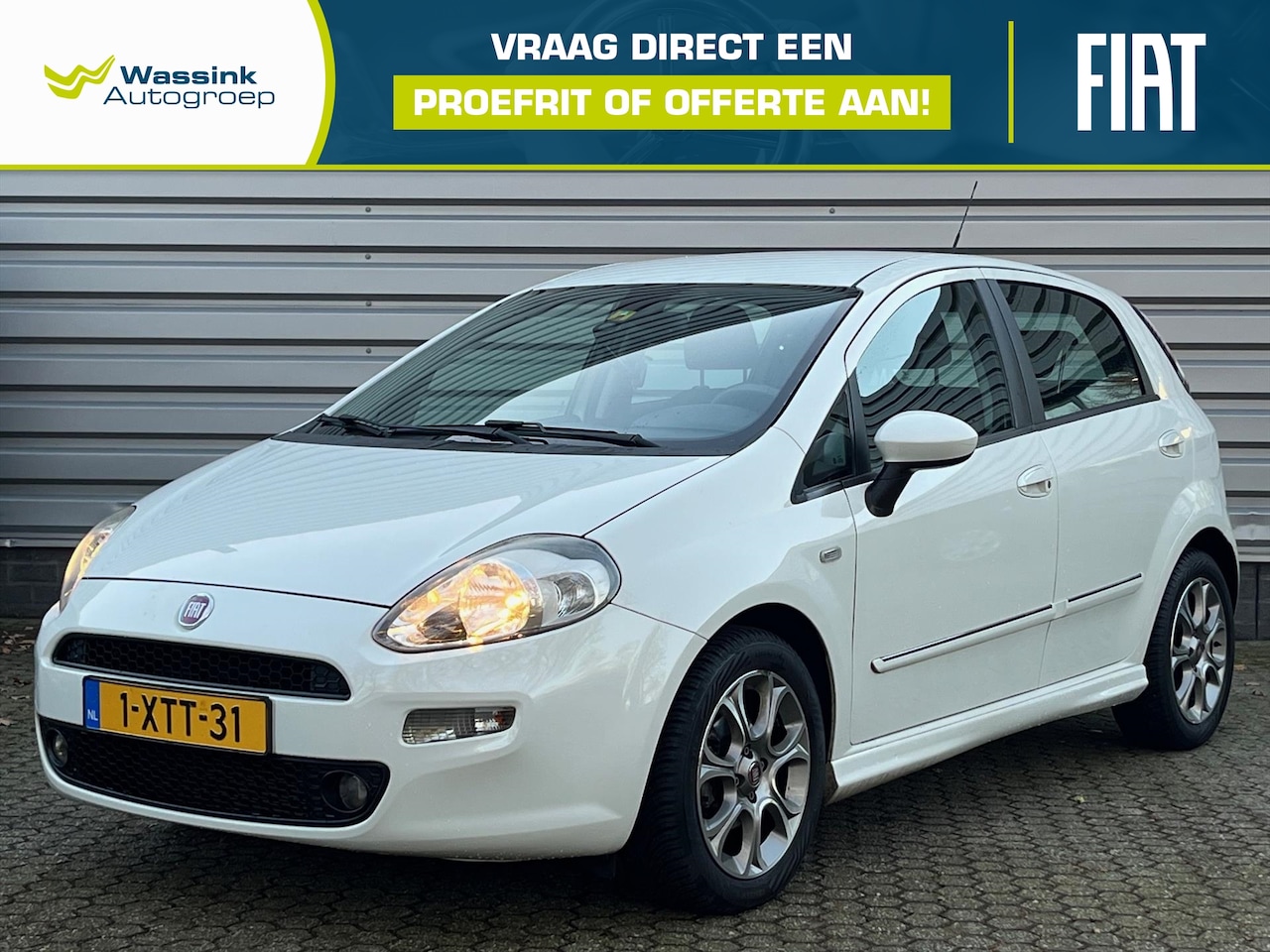 Fiat Punto - 0.9 TwinAir Turbo 100pk 5d Street | Cruise Control | Sensoren Achter | City Steering | - AutoWereld.nl