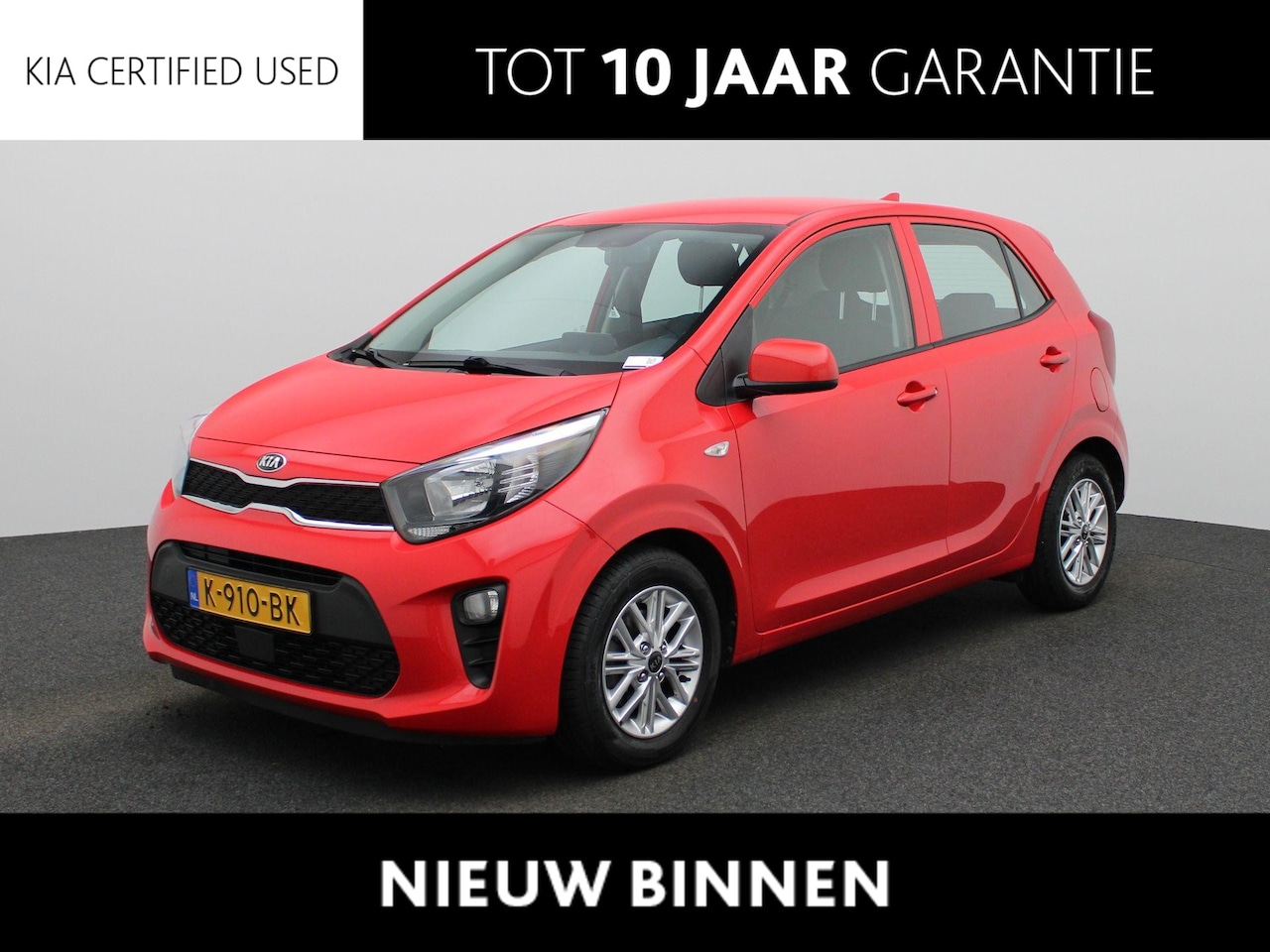 Kia Picanto - 1.0 DPi DynamicLine | Airco | Cruise Control | Apple Carplay - Android Auto | Camera - AutoWereld.nl