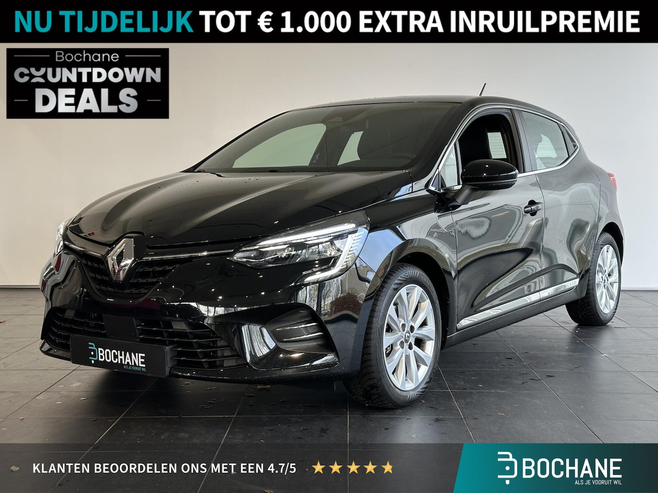 Renault Clio - 1.0 TCe Bi-Fuel Intens LPG | PARKEERSENSOREN ACHTER | CLIMATE CONTROL | TELEFOONVOORBEREID - AutoWereld.nl