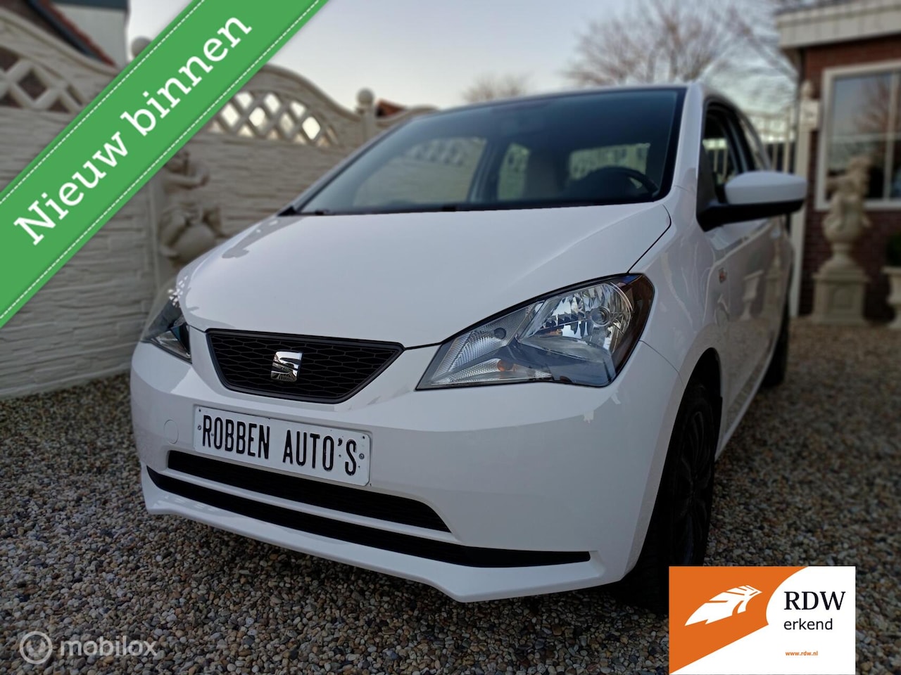 SEAT Mii - white edition airco km 87373 - AutoWereld.nl
