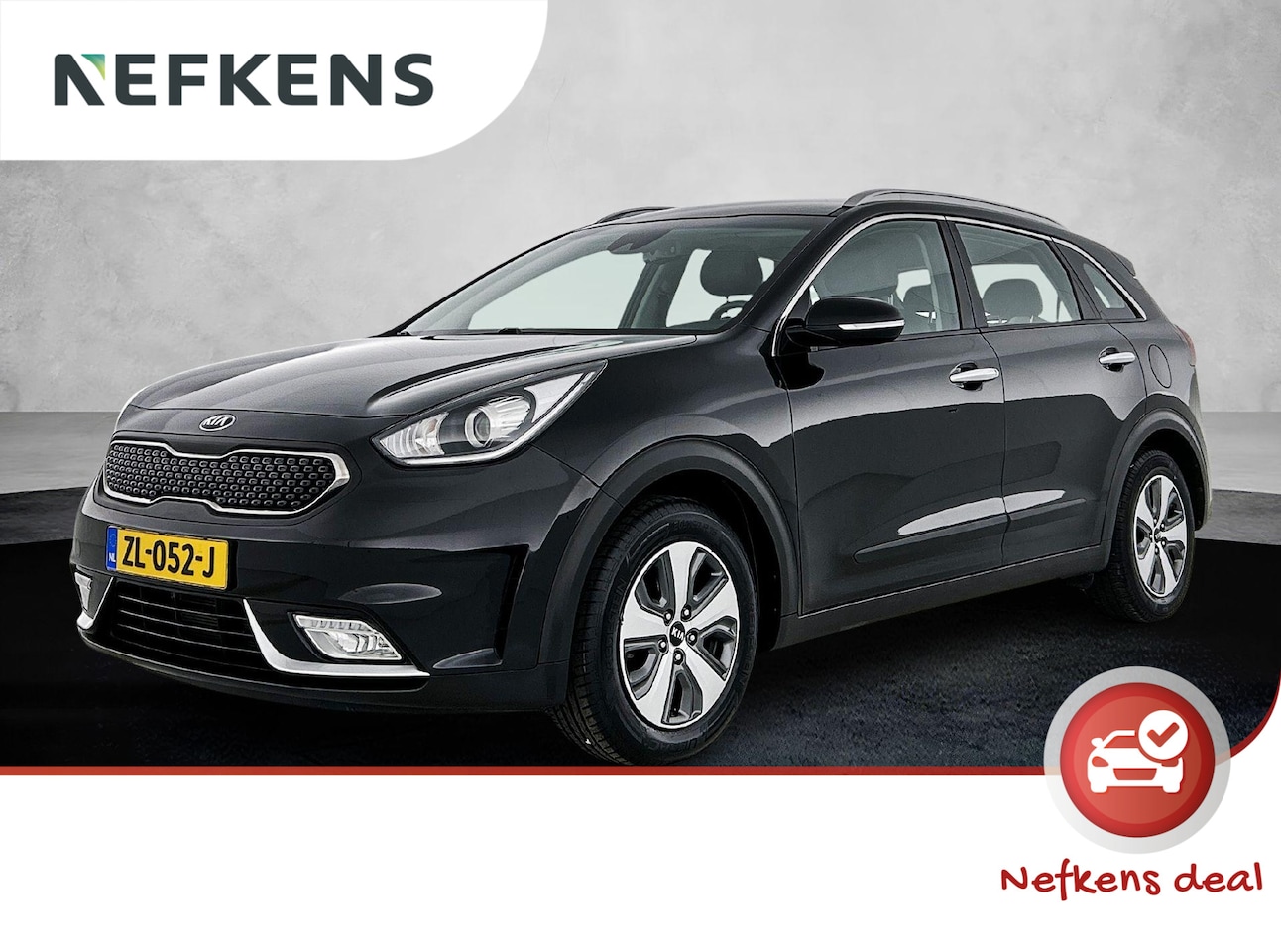 Kia Niro - Hybrid DynamicLine 140pk | 1ste eigenaar | Leer/Stof | Camera | Climate Control | Navigati - AutoWereld.nl