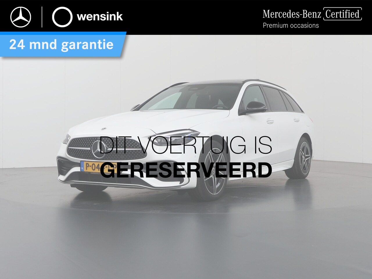 Mercedes-Benz C-klasse Estate - 300 e AMG Line | Headup | Trekhaak | Memory | Panoramadak | Night | - AutoWereld.nl