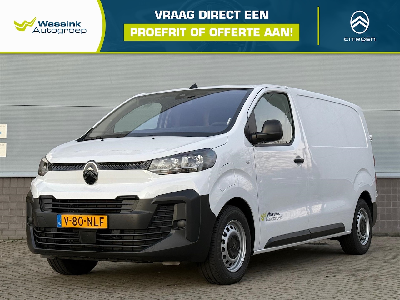Citroën ë-Jumpy - GB EV 75 kWh 136pk L2 | Parkeersensoren | Betimmering | Cruise Control - AutoWereld.nl
