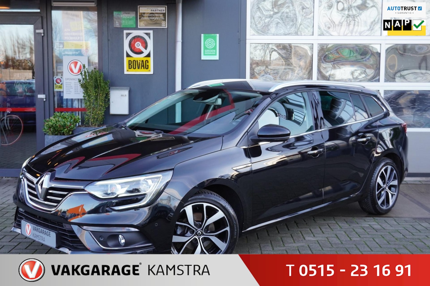 Renault Mégane Estate - 1.3TCe 140PK NAP Bose/Navi/Clima/Cruise - AutoWereld.nl
