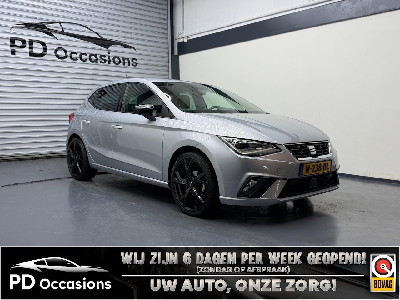 SEAT Ibiza - 1.0 EcoTSI FR Business Intense - Camera - ACC - Stoelverw. - Alcantara - AutoWereld.nl